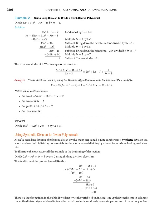 Algebra and Trigonometry - Front Matter 414